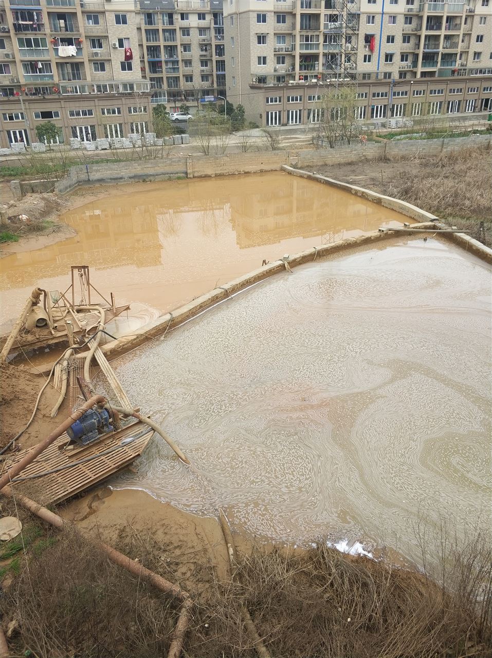 天长沉淀池淤泥清理-厂区废水池淤泥清淤